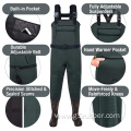 Neoprene Fishing Chest Waders for Men with Boots